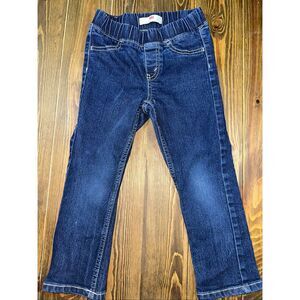 Levi's Skinny Jeans pull on elastic Waistband Toddler Size 4T